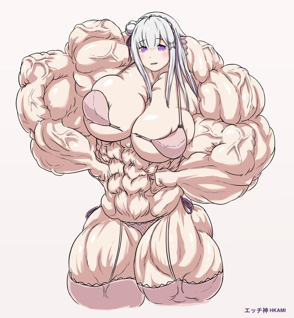 anime muscle girl collection 32