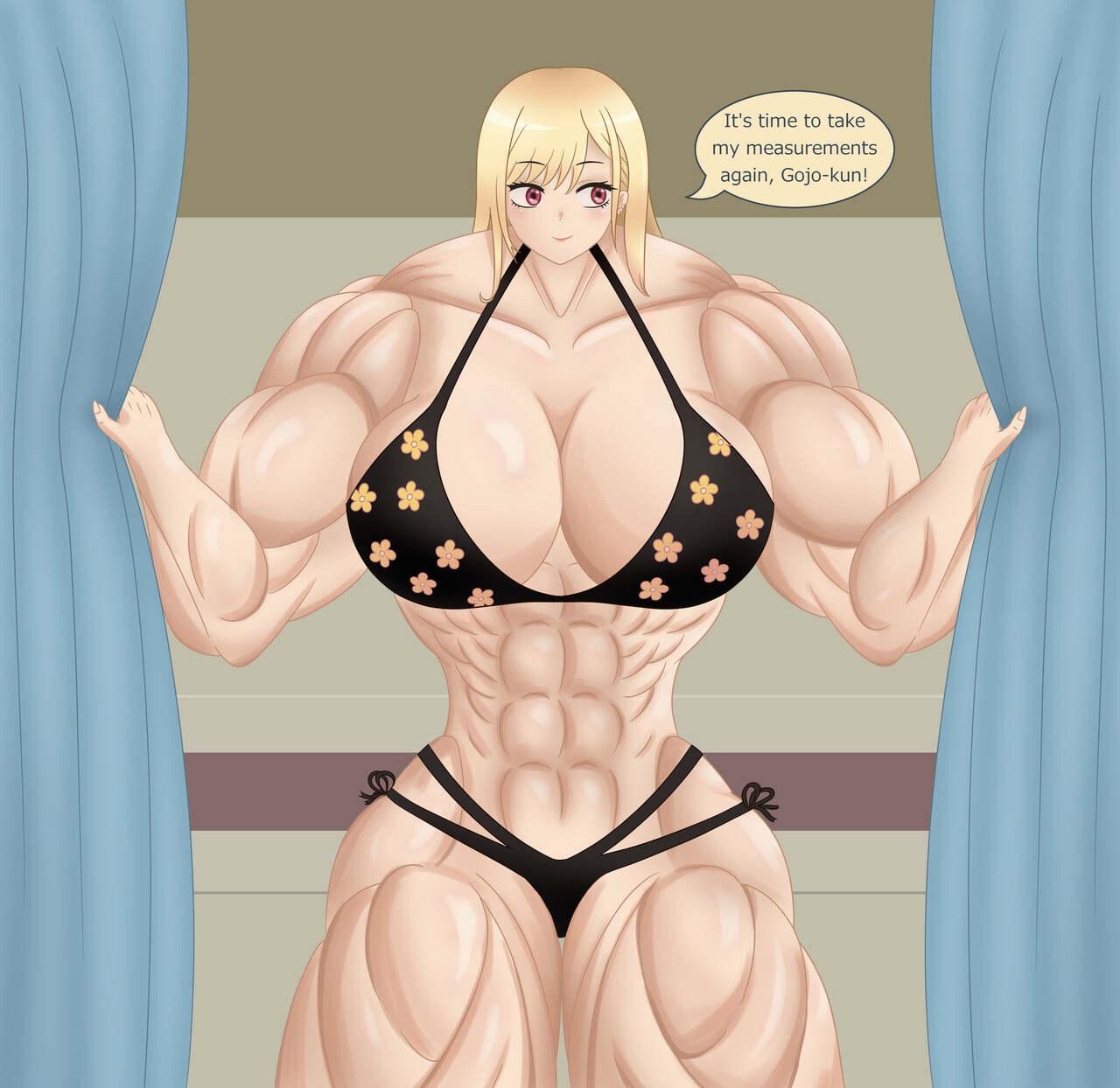 Spandex anime muscle girl collection Public Fuck - Page 4