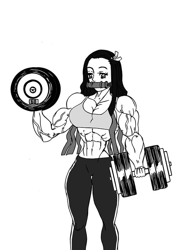 anime muscle girl collection 50