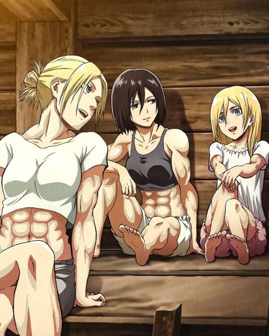 anime muscle girl collection 67