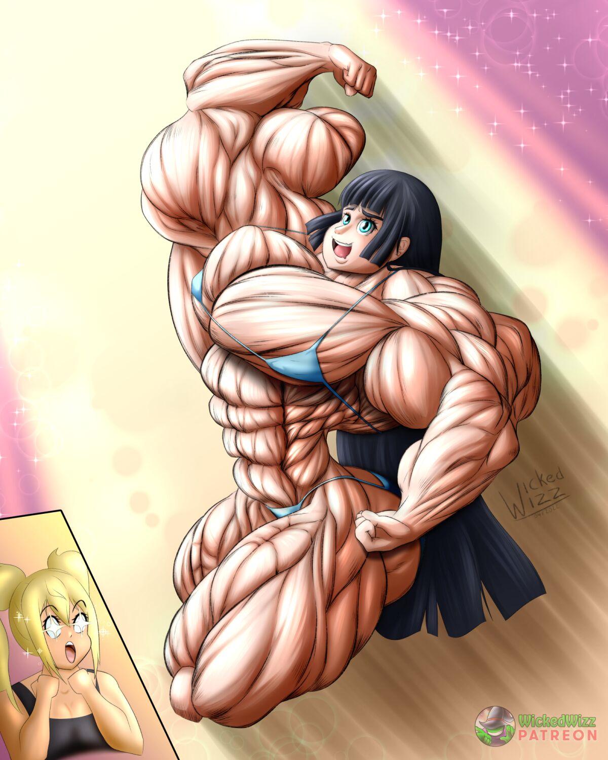 anime muscle girl collection 71