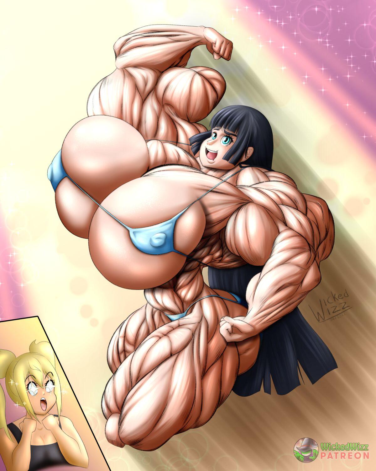 anime muscle girl collection 72