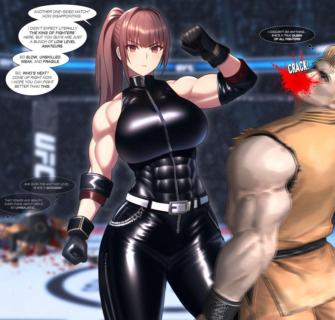 anime muscle girl collection 85