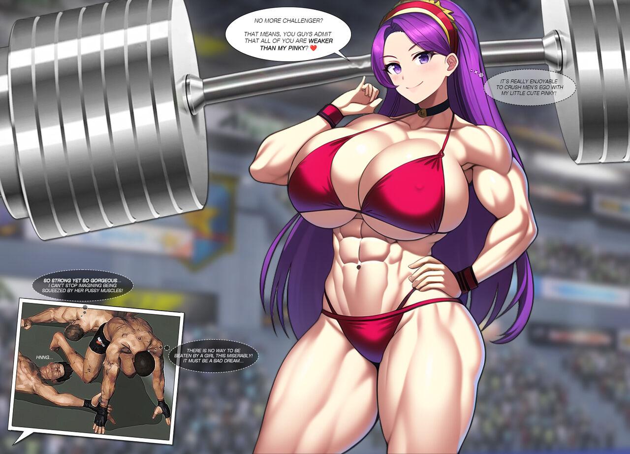anime muscle girl collection 95
