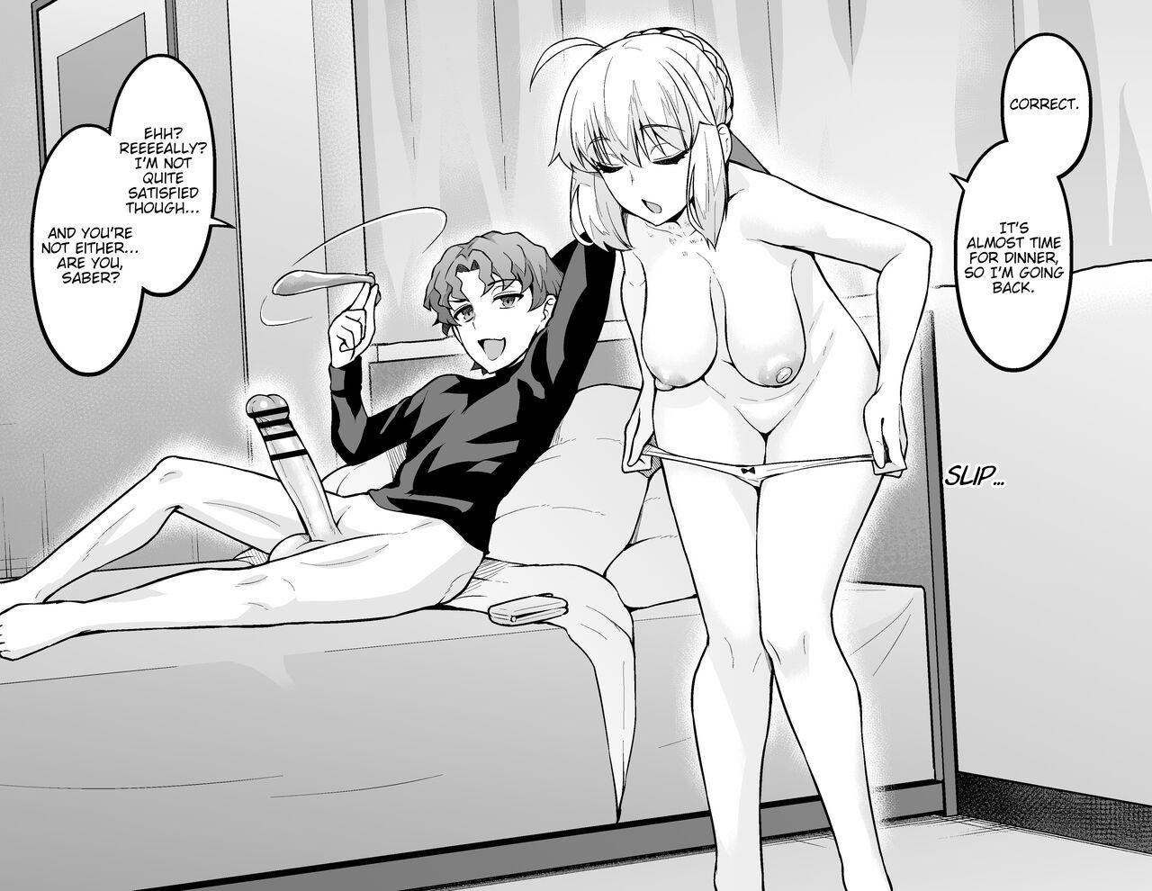 Live Saber, Shinji to Uwaki Sex suru - Fate grand order Fate stay night Stepsister - Page 3
