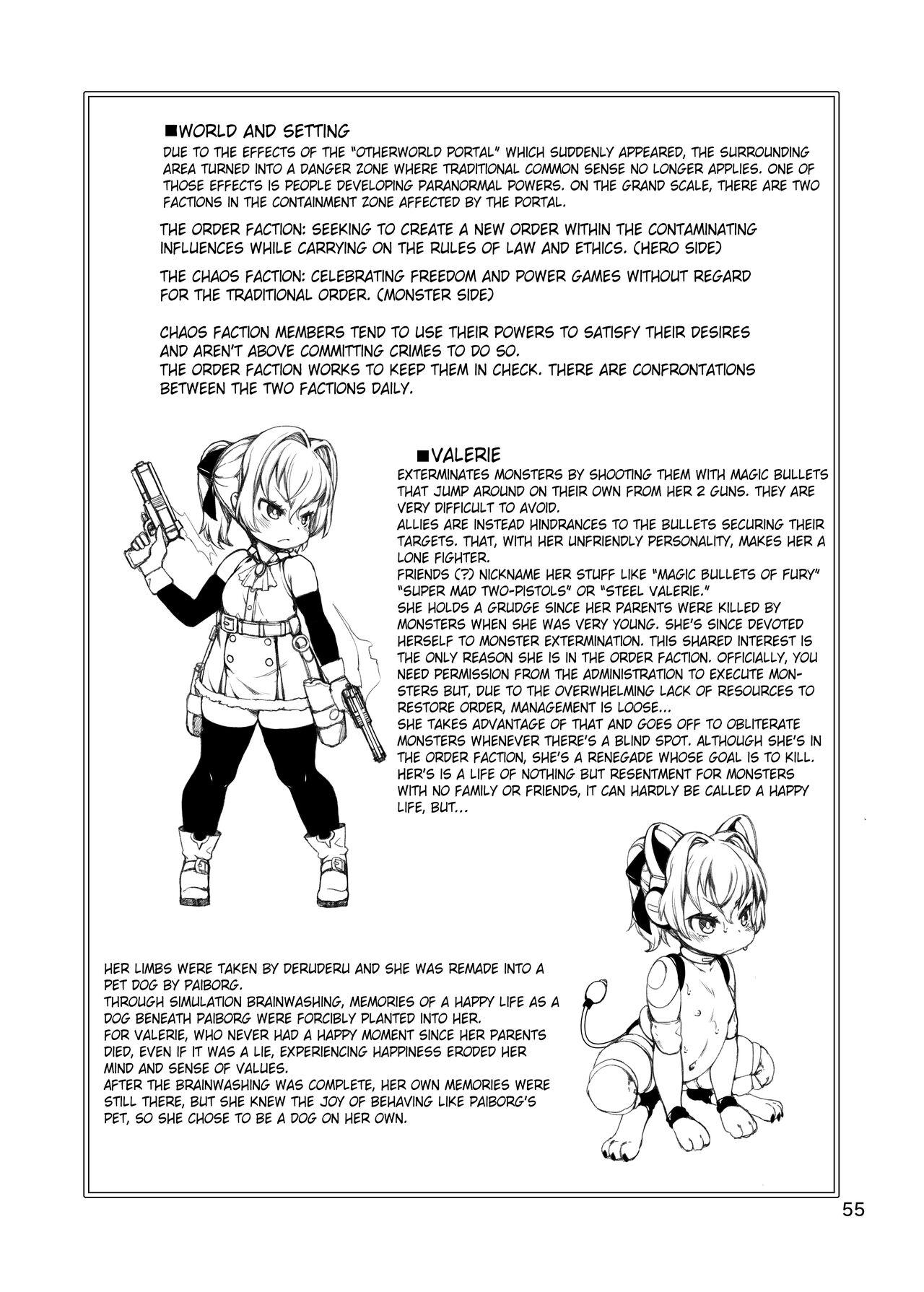 [Nanamehan (Hansharu)] Soujuu no Valerie Inu Pet-ka Kaizou Keikaku | The Plot to Remodel Twin-Gun Valerie into a Pet Dog [Digital] [English] [Pangean] 54