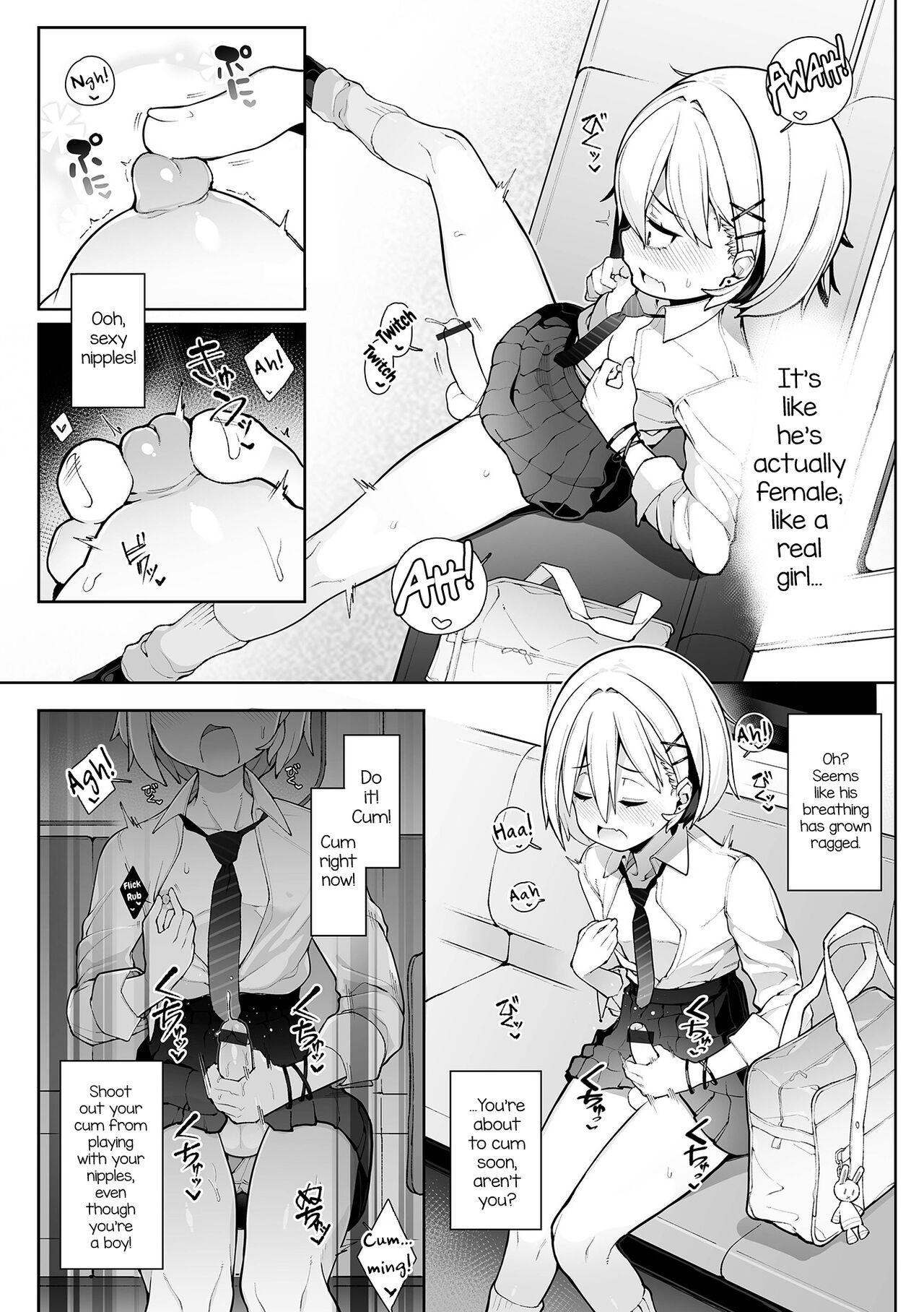 Bondagesex Densha de Yuuwaku Otokonoko! Cachonda - Page 5