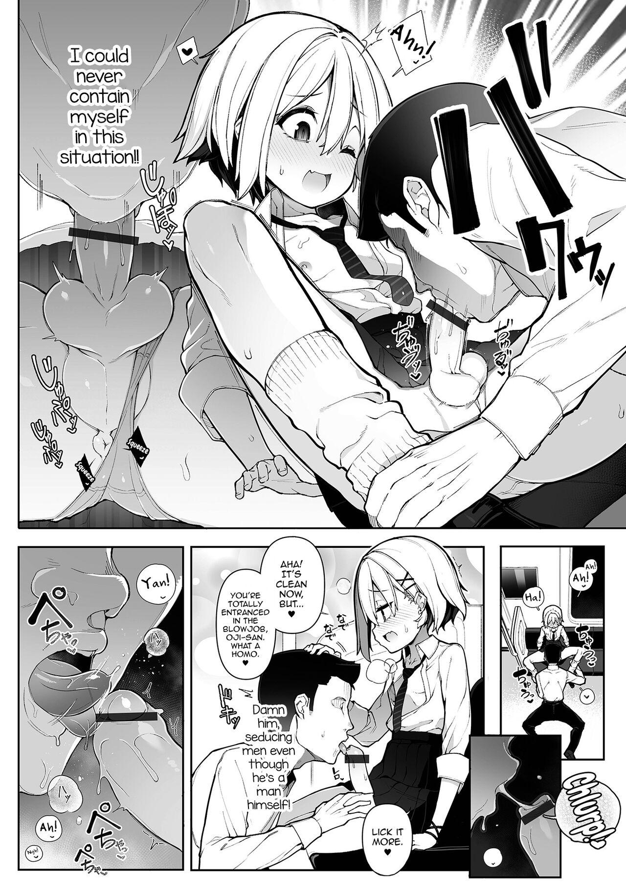 Huge Tits Densha de Yuuwaku Otokonoko! Hugecock - Page 8