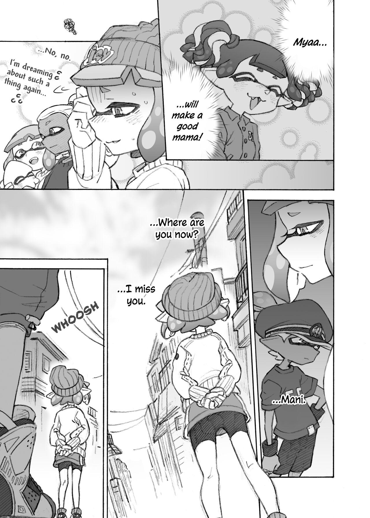 Pornstar Kininaru Anoko wo Mama ni Shichao | I'll Make That Girl On My Mind into a Mama - Splatoon Gay Handjob - Page 7