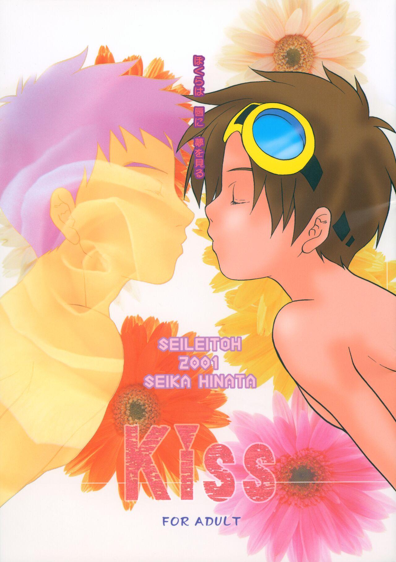 Kiss [青玲燈 (日向星花)] (デジモンテイマーズ) 0