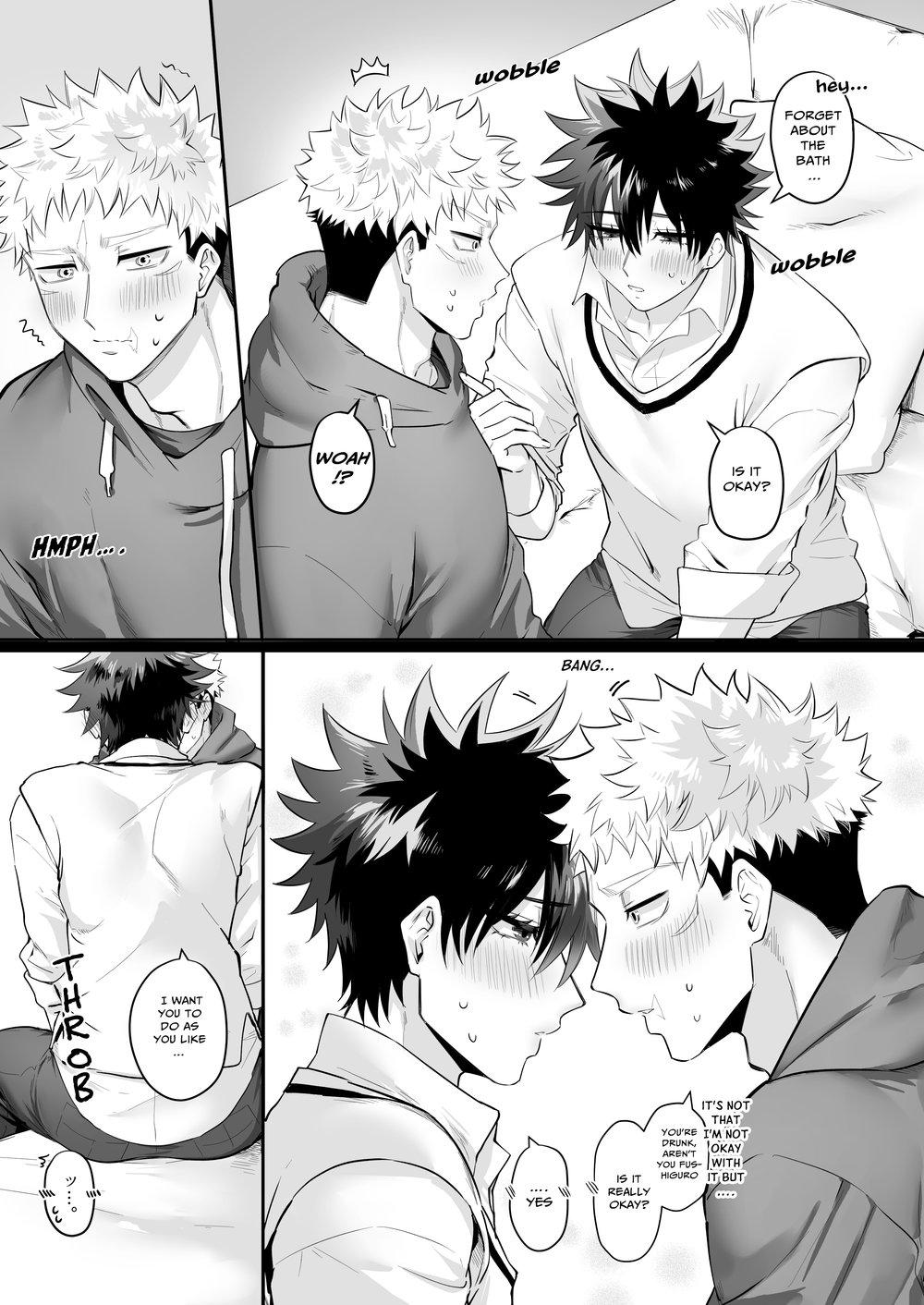 Ball Licking ななしまいい太 - Grown up and living together - Jujutsu kaisen Sucking Cock - Picture 3