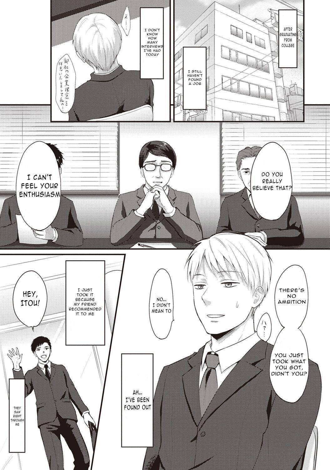 Hot Blow Jobs Zesshokukei Danshi, Seiyoku o Shiru Ch. 1 Gay Outinpublic - Page 2