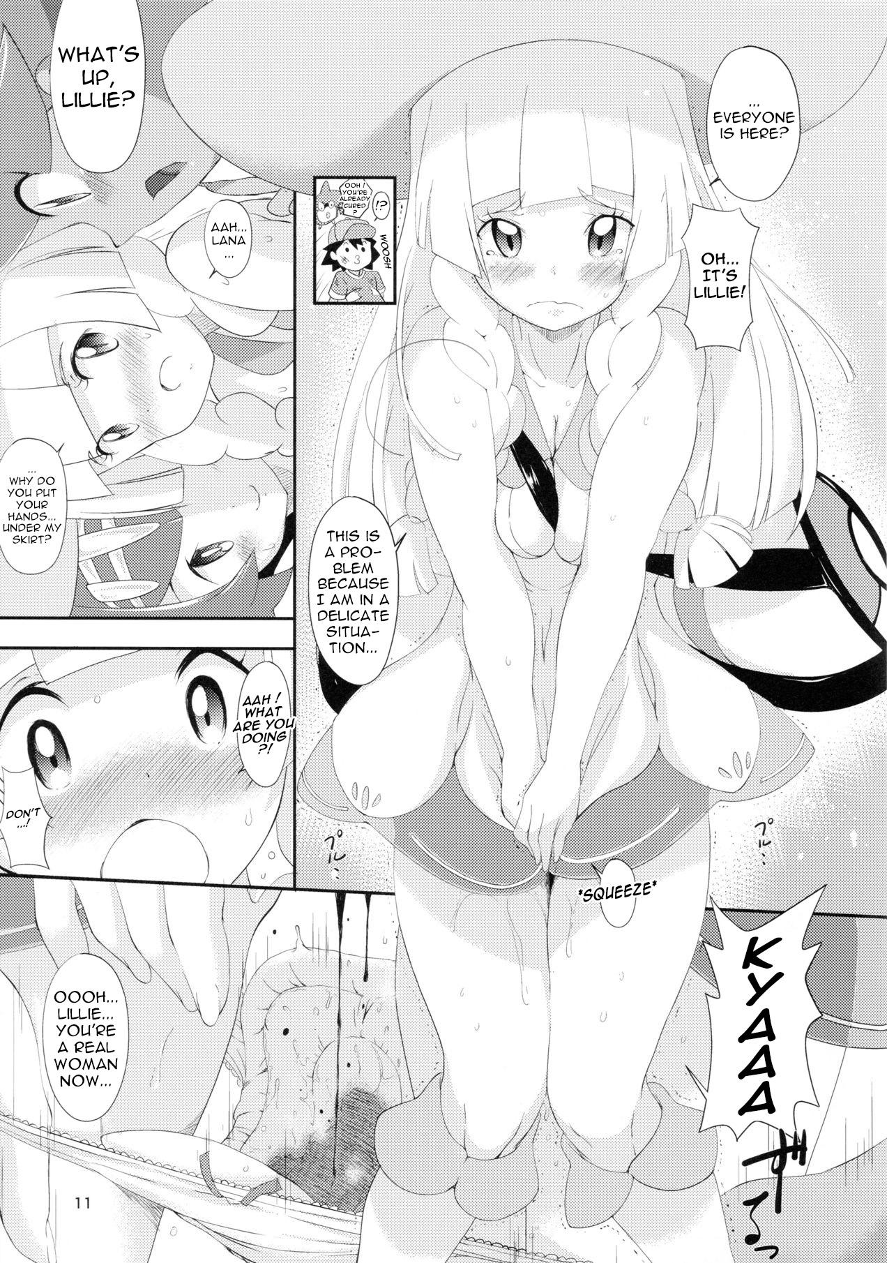 Spy Haisetsu Shoujo Series Alola no Shoujo-tachi | The Poop of Alolan Girls - Pokemon | pocket monsters Sextape - Page 10