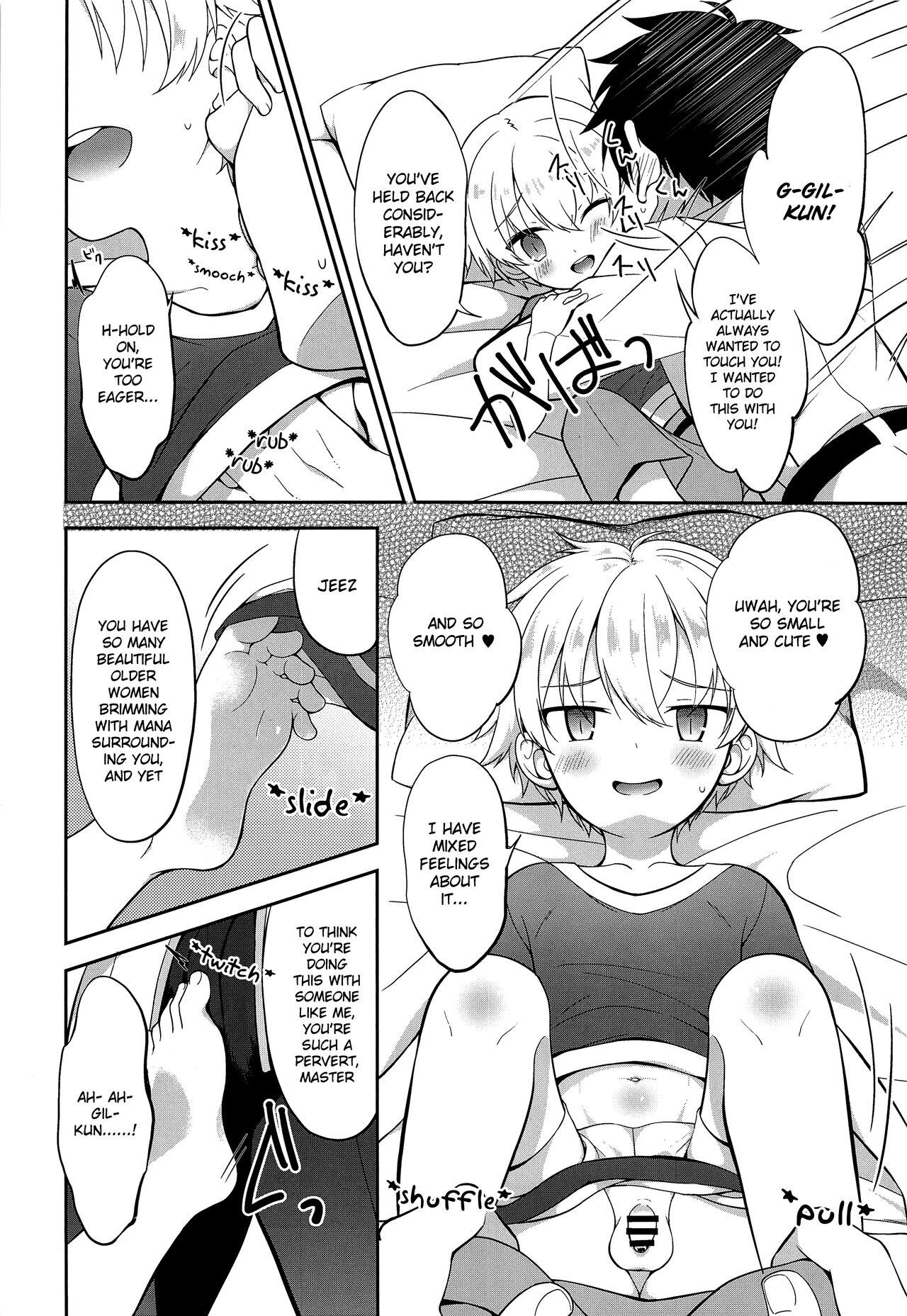 Hard Sex Ikenai Master to Chiisana Eiyuuou - Fate grand order Stripper - Page 5