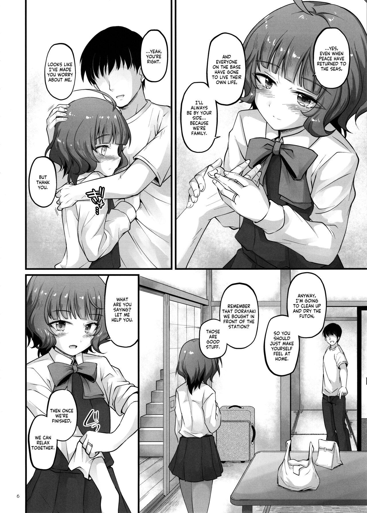Hot Girl Fucking Sweet Horizon - Kantai collection Threesome - Page 5