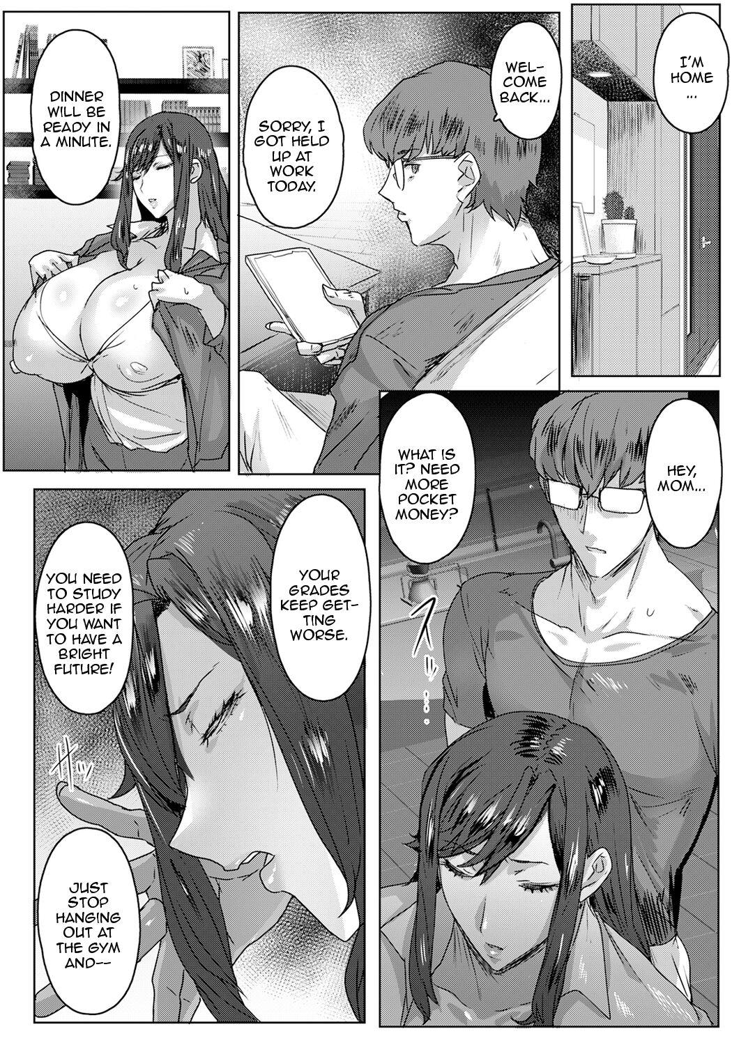 Freaky [Akikusa Peperon] Haiso -Hahaoya Shikkaku- ~Zenpen~ | Disqualified Mother - Losing the Case (ANGEL Club 2022-10) [English] {Doujins.com} [Digital] Doggie Style Porn - Page 4