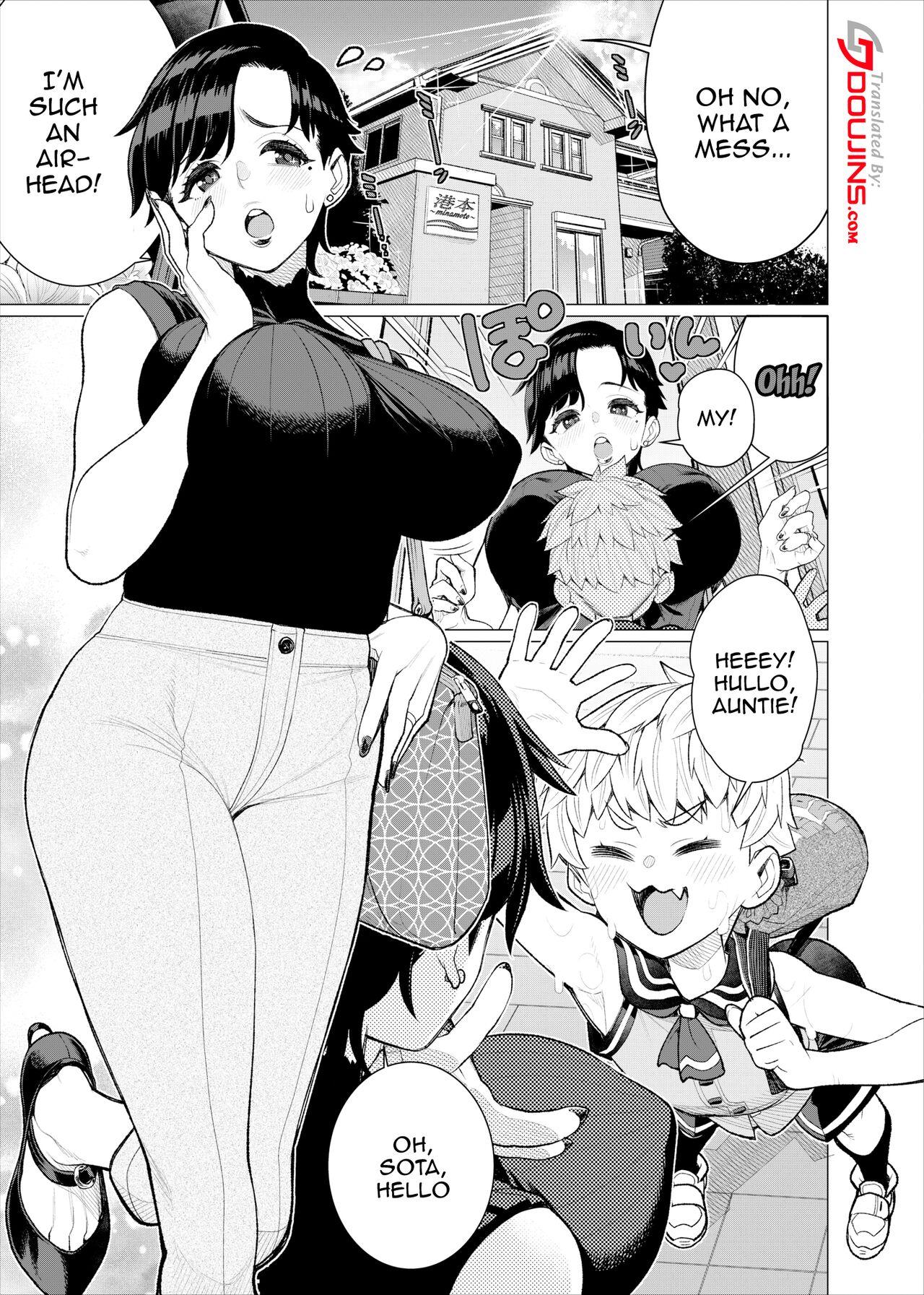 Pegging Tomodachi no Mama no Slingshot! - Original Mamadas - Page 2