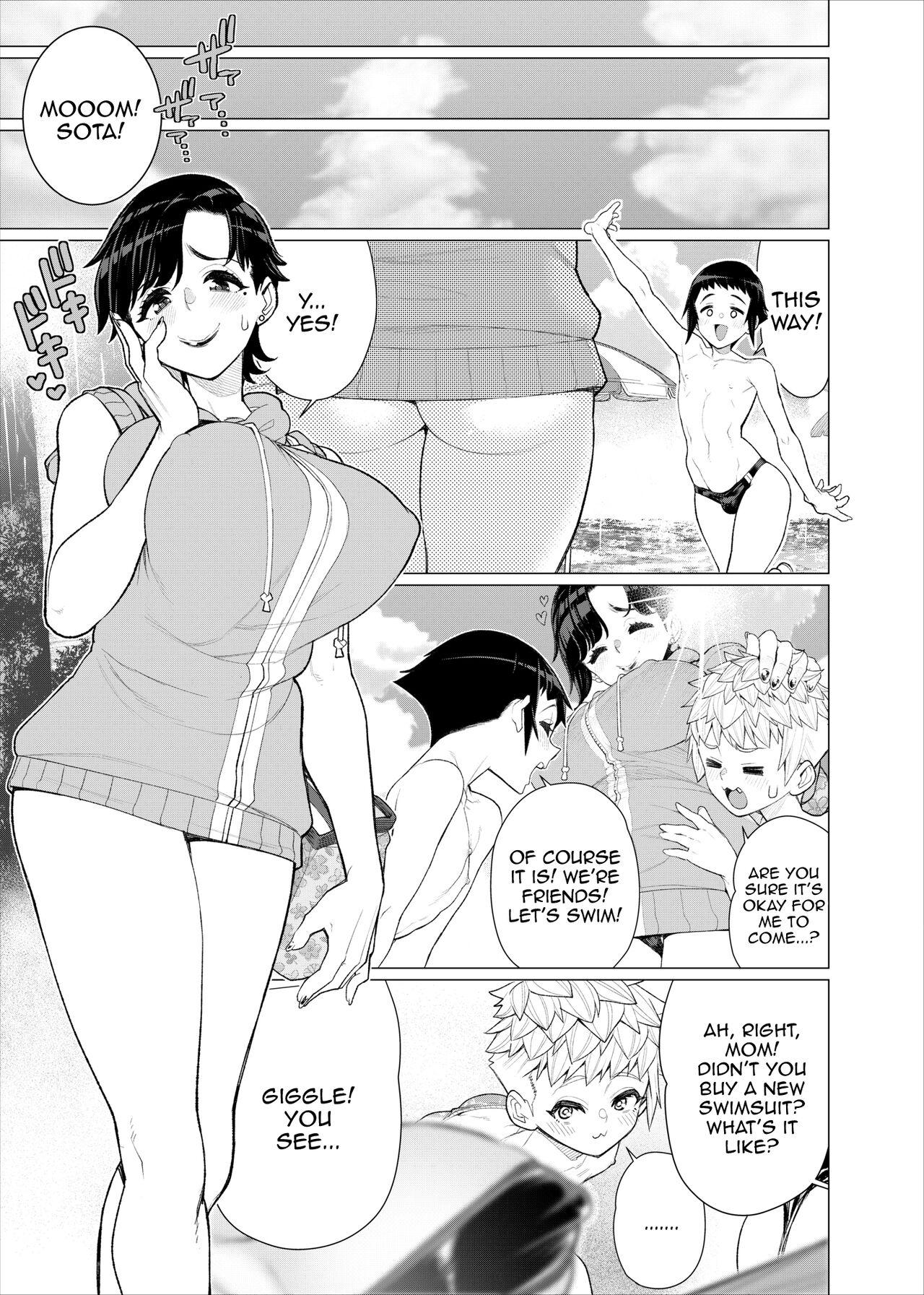 Peru Tomodachi no Mama no Slingshot! - Original 3some - Page 46