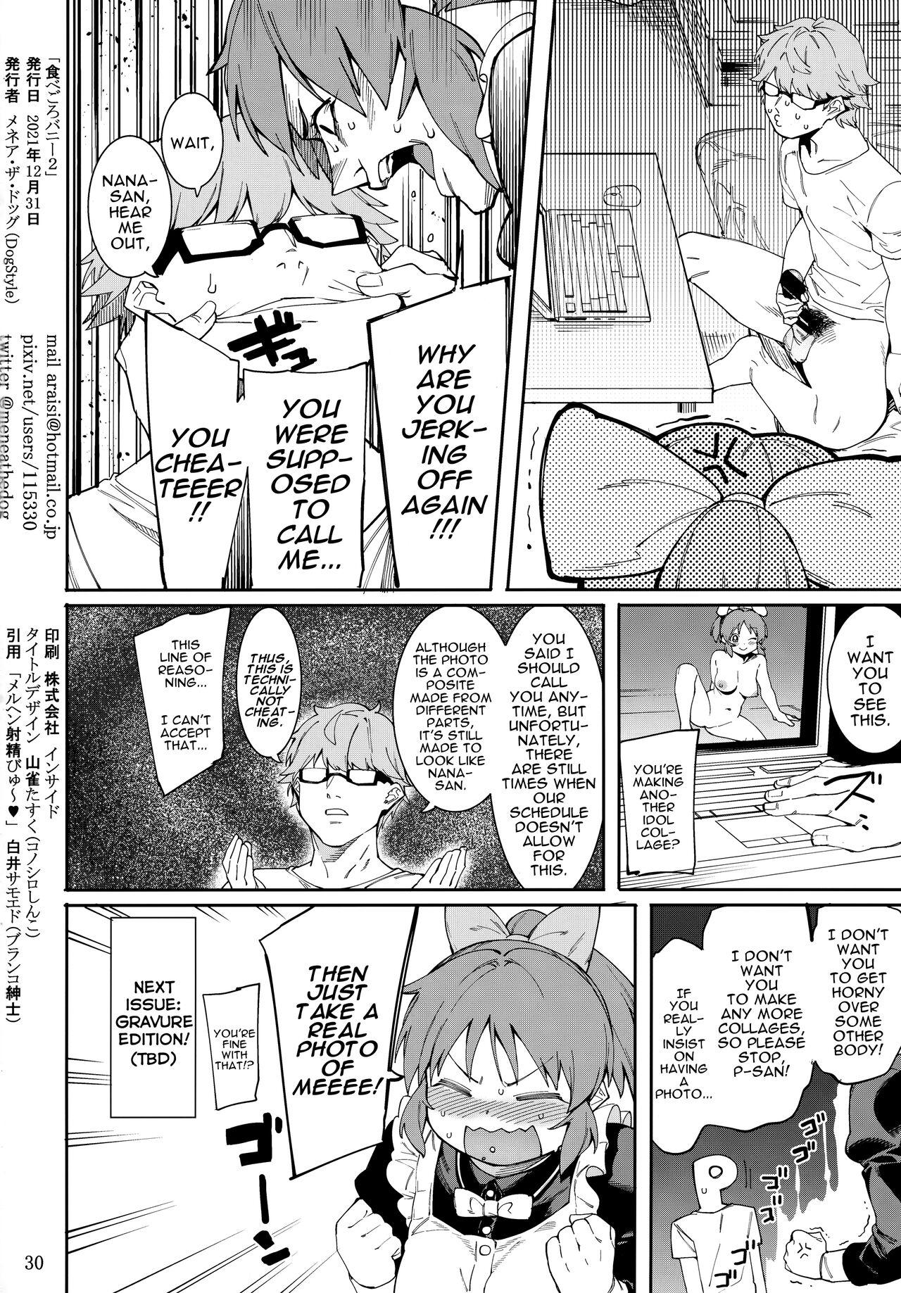 Gritona Tabegoro Bunny 2 - The idolmaster Polla - Page 29