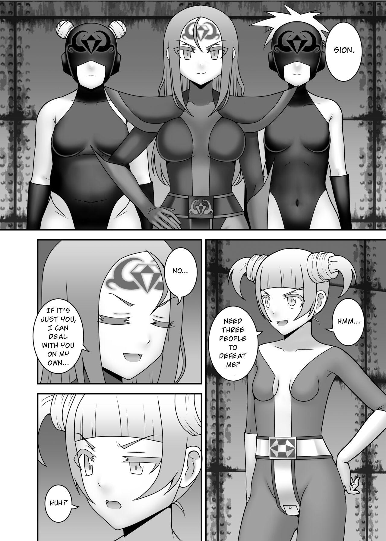 Thief Teisou Sentai Virginal Colors Ch.5 | Chastity Sentai Chaste Colors Ch. 5 - Original Lesbian Porn - Page 10