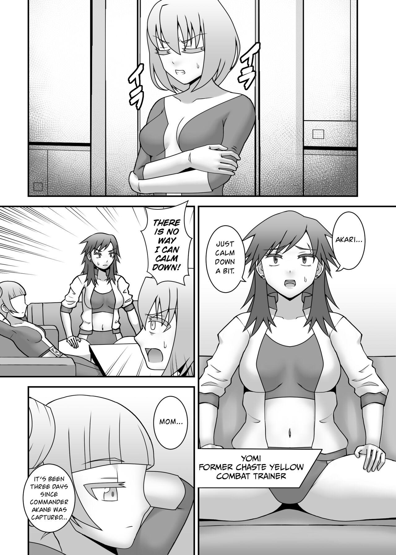 Thief Teisou Sentai Virginal Colors Ch.5 | Chastity Sentai Chaste Colors Ch. 5 - Original Lesbian Porn - Page 3