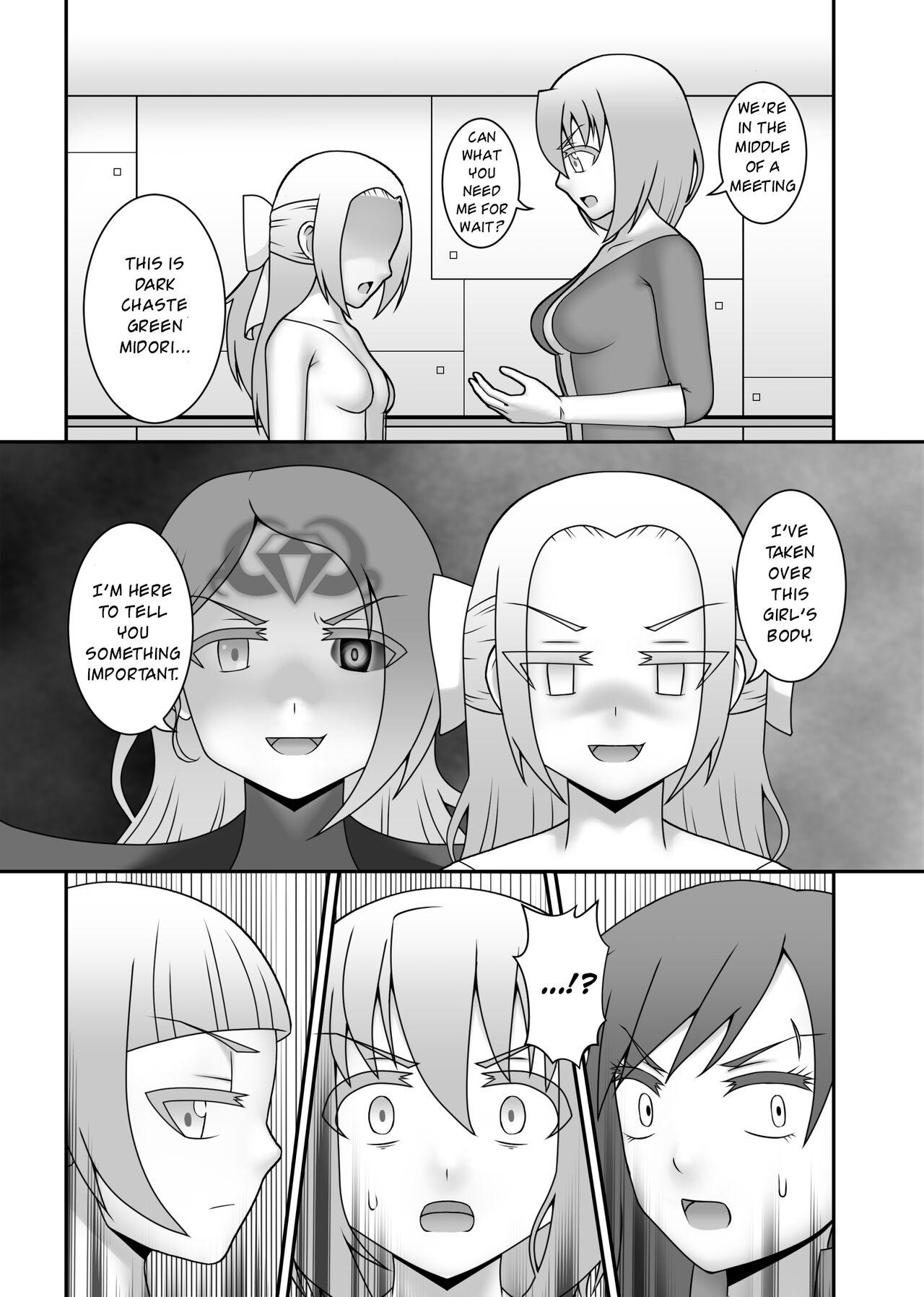 Thief Teisou Sentai Virginal Colors Ch.5 | Chastity Sentai Chaste Colors Ch. 5 - Original Lesbian Porn - Page 5