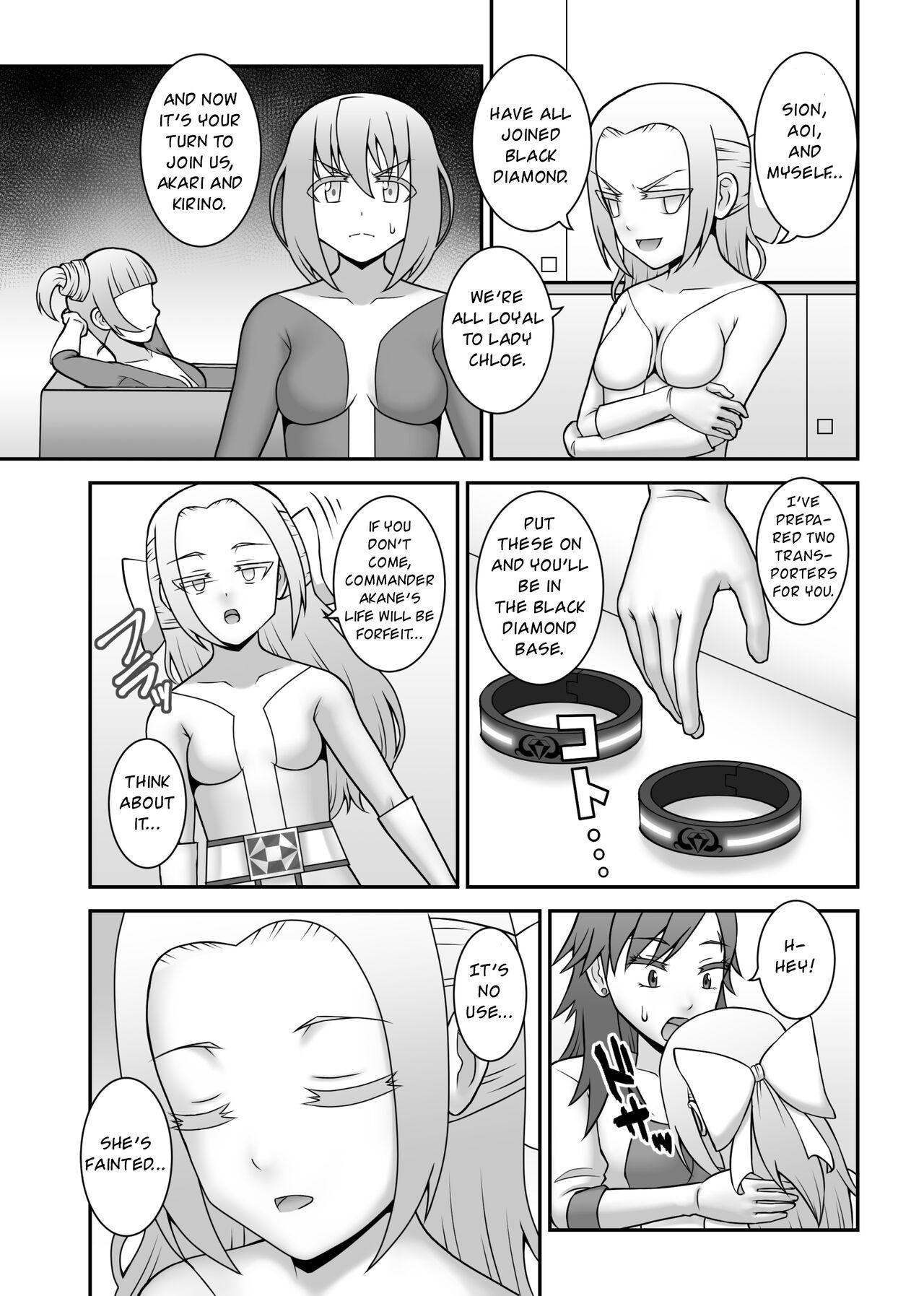 Thief Teisou Sentai Virginal Colors Ch.5 | Chastity Sentai Chaste Colors Ch. 5 - Original Lesbian Porn - Page 6