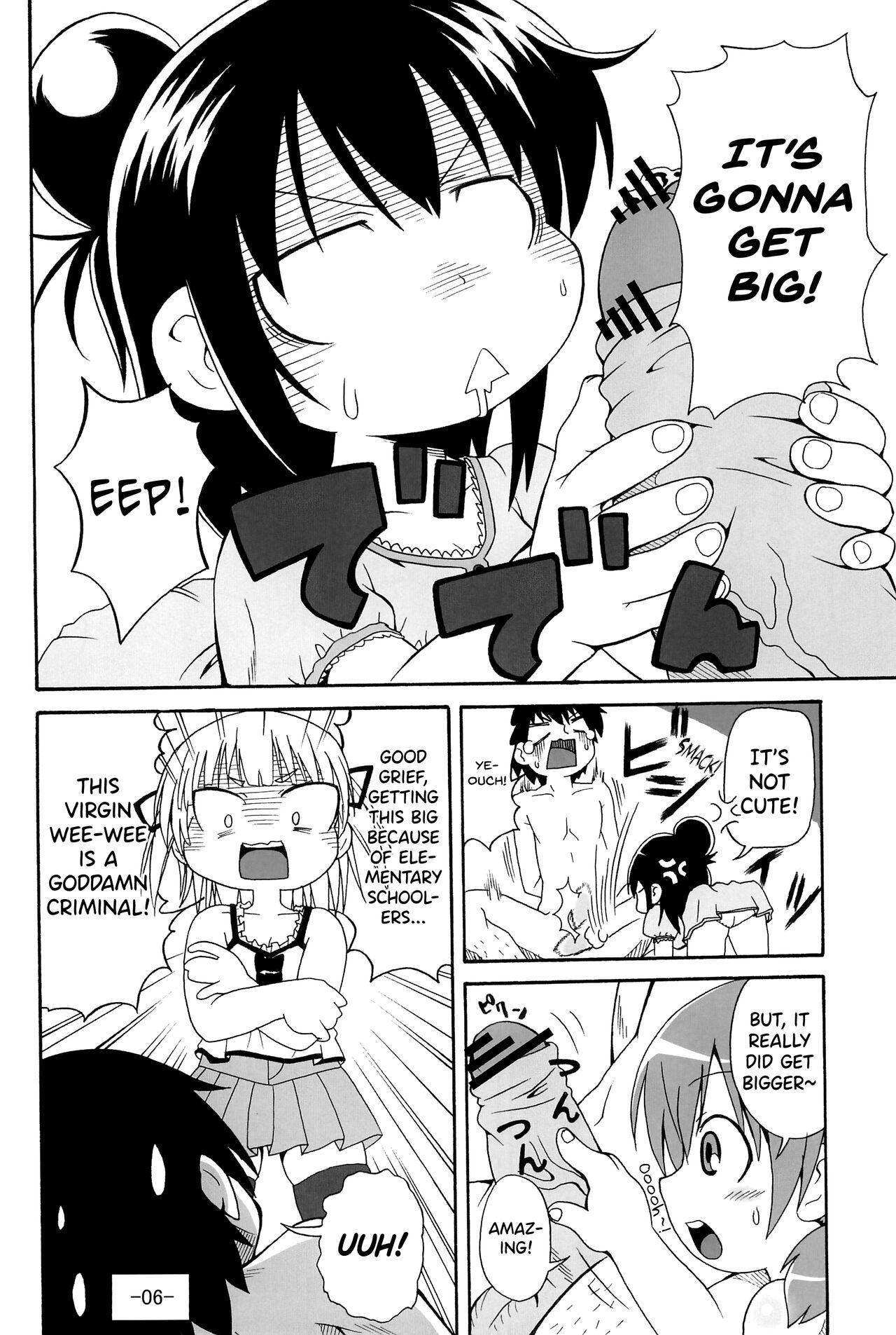 Strap On Mitsukan! - Mitsudomoe Mouth - Page 8