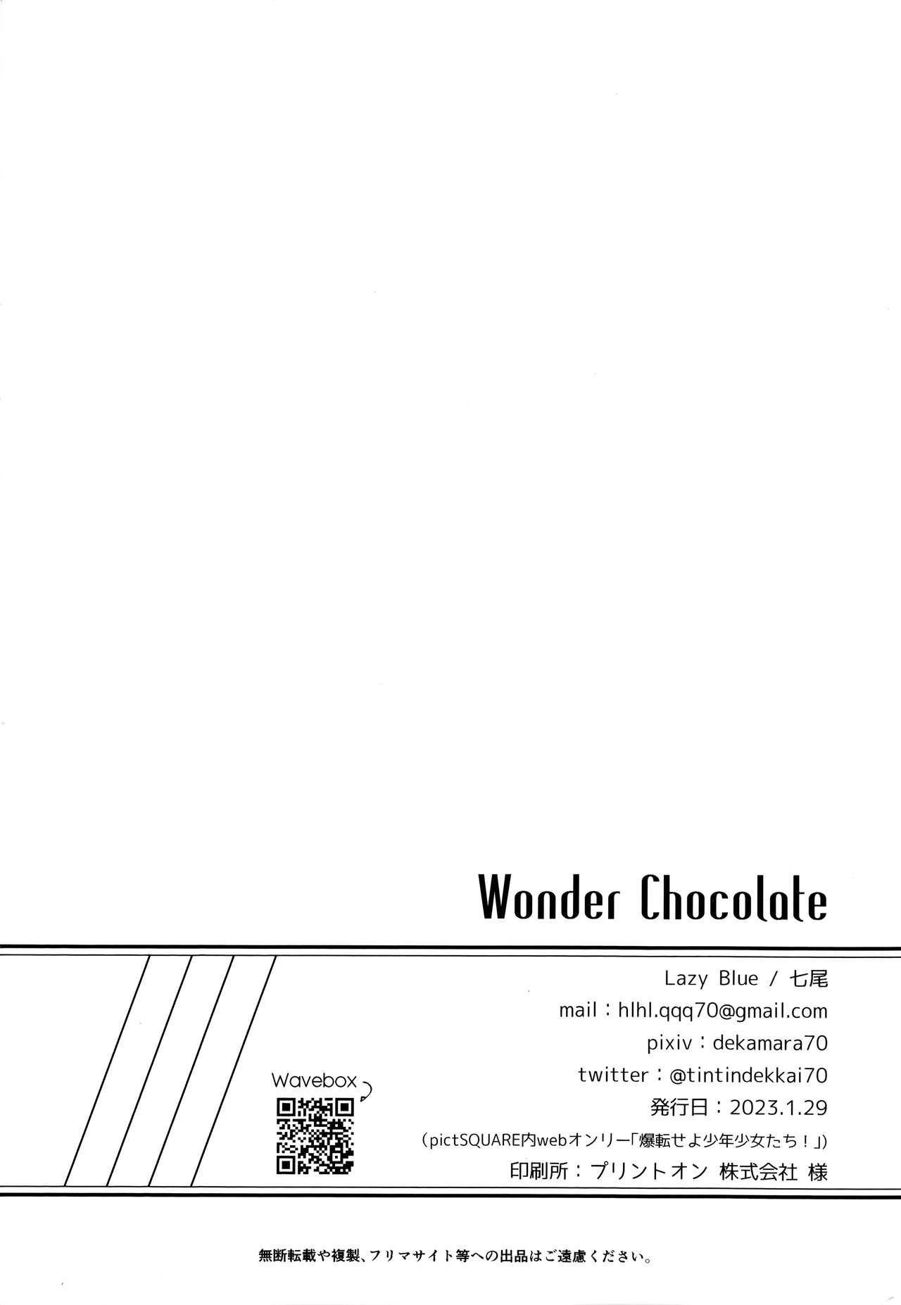 Wonder Chocolate 28