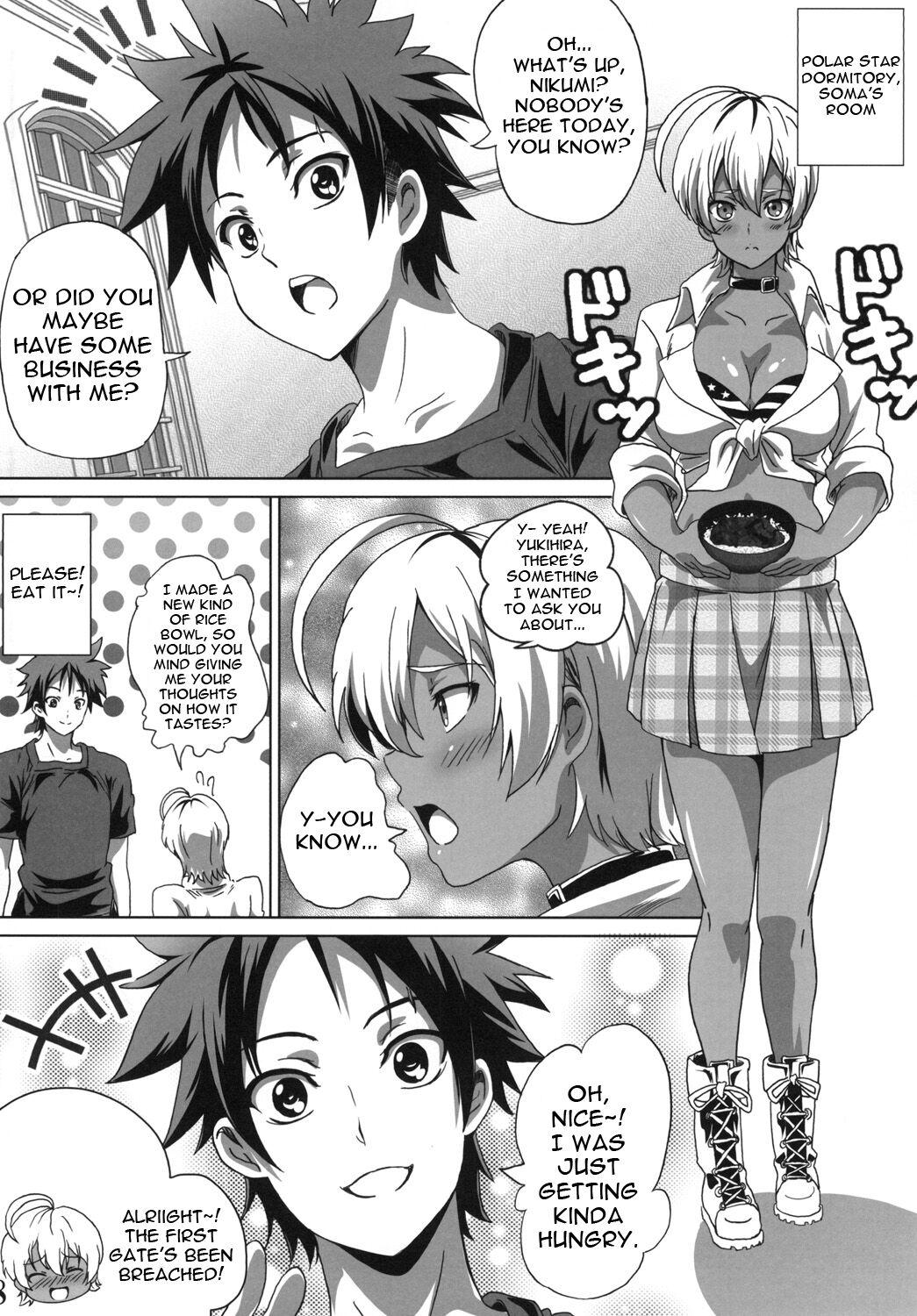 Ftv Girls [Commanding Eagle (Washizuka Sho)] Meshimase! Nikumi-chan! | Dig in! Nikumi-chan! (Shokugeki no Soma) [English] {Doujins.com} [Digital] - Shokugeki no soma Asslick - Page 8