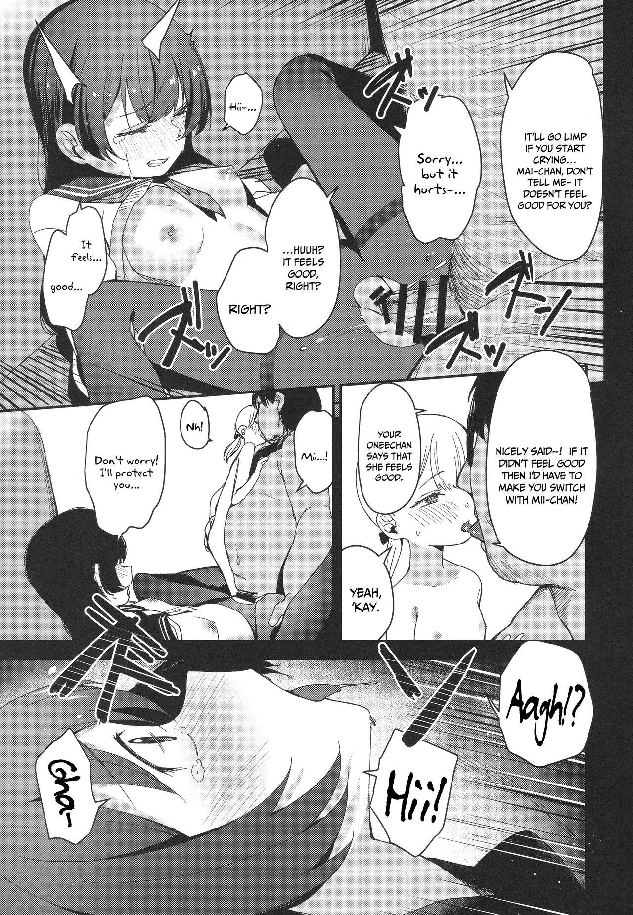Family Porn Shoujo Shimai wa Okasareru Re:Rape Bangai-hen | These 2 Young Sisters Are Going To Get Fucked Re:Rape Extra Edition - Original Cute - Page 10