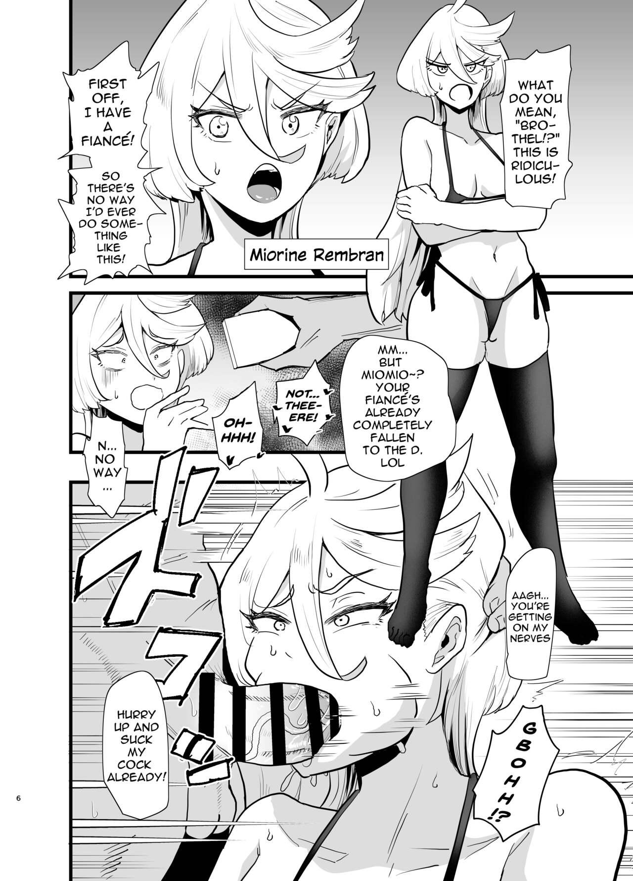 Story Gundam Fuuzoku Musou Suisei no Majo Hen | The Unparalleled Gundam Sex Industry - Witch of Mercury Edition - Mobile suit gundam the witch from mercury Rebolando - Page 7