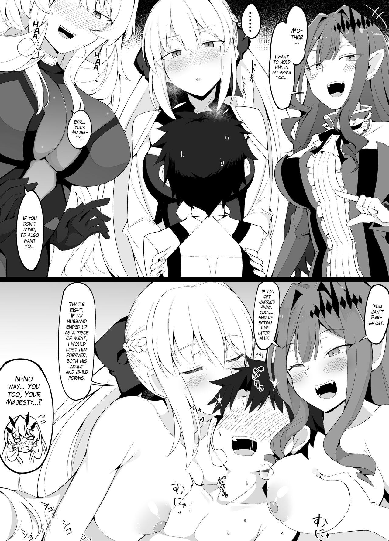 Gay Deepthroat Youseikoku ni Tsukamatte Shimatta Shota Master | Little Master ended up trapped in the Fairy Kingdom - Fate grand order Ass - Page 1
