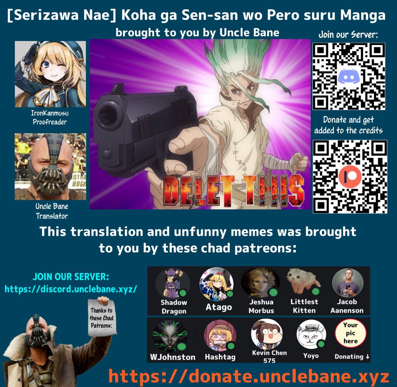 All Koha ga Sen-san wo Pero suru Manga - Dr. stone Huge Boobs - Page 8