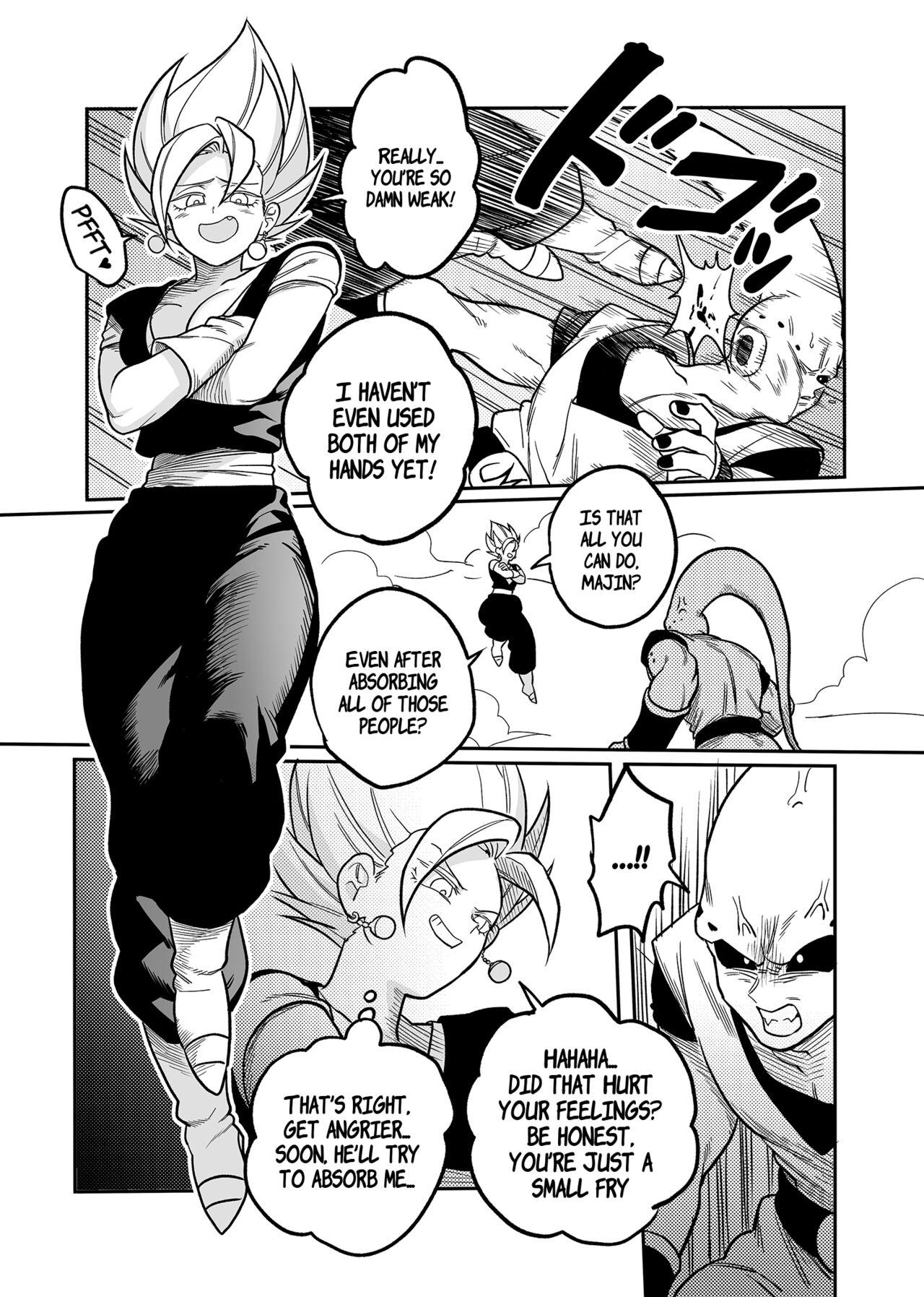 Outdoor You're Just a Small Fry Majin... - Dragon ball z Para - Page 3