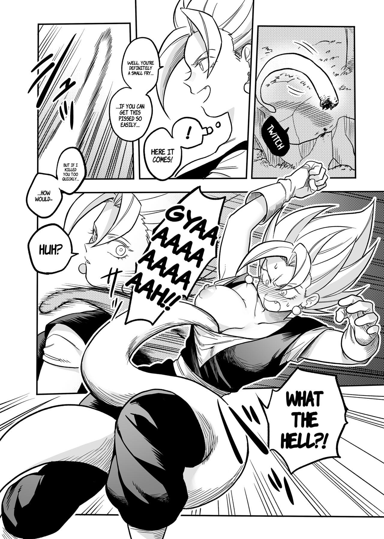 Outdoor You're Just a Small Fry Majin... - Dragon ball z Para - Page 4