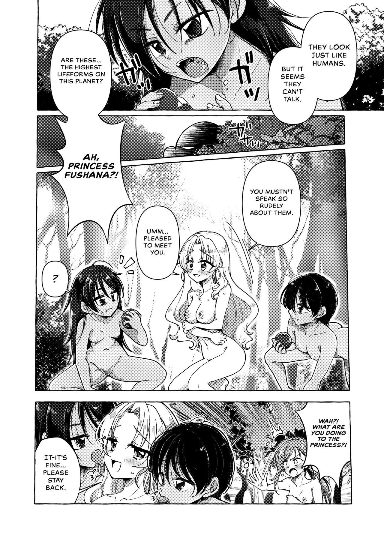 Fetish Mikai Wakusei nite Hakusei ni Sareta Oujo - Original Blackwoman - Page 6