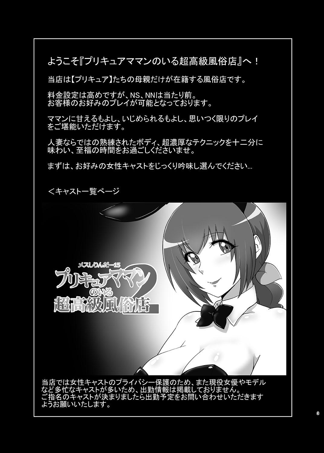Homosexual Mess Zylinder 15 PreCure Maman no Iru Chou Koukyuu Fuzokuten 2 - Pretty cure Latex - Page 2