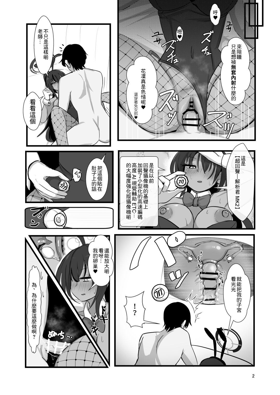 Cream Pie Karin to Honki Kozukuri - Blue archive 4some - Page 2
