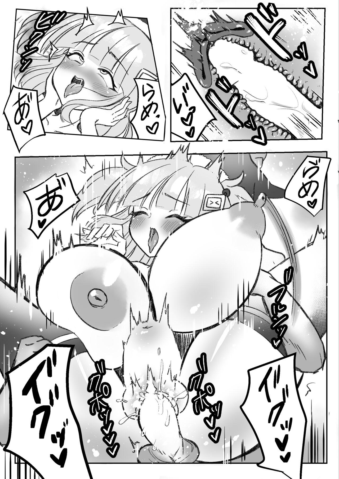 Sex Bakunyuu-ka Shite Ecchi Shiyo - Bomber girl Free Blowjob - Page 10