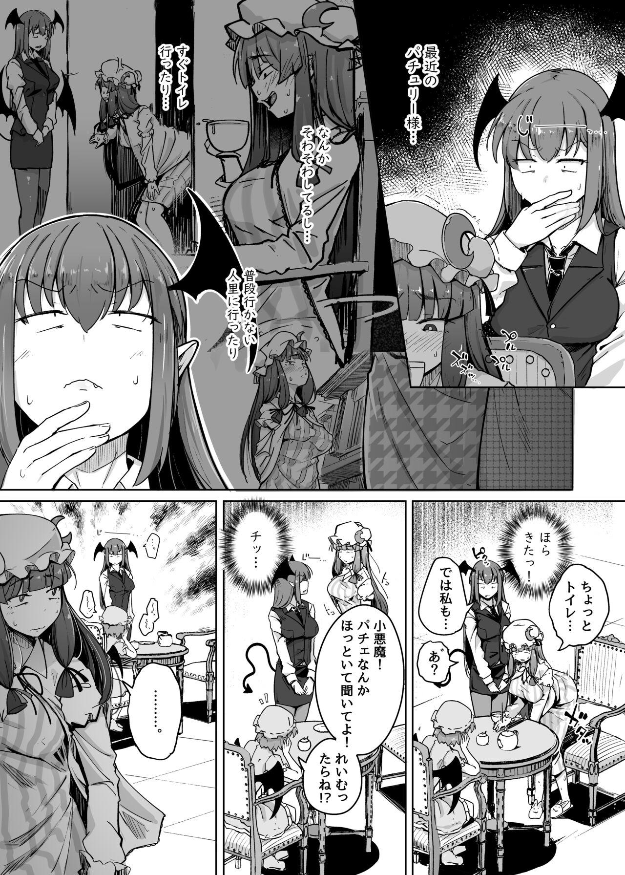 Dominate Ana to Muttsuri Dosukebe Daitoshokan 5 - Touhou project Women Fucking - Page 4