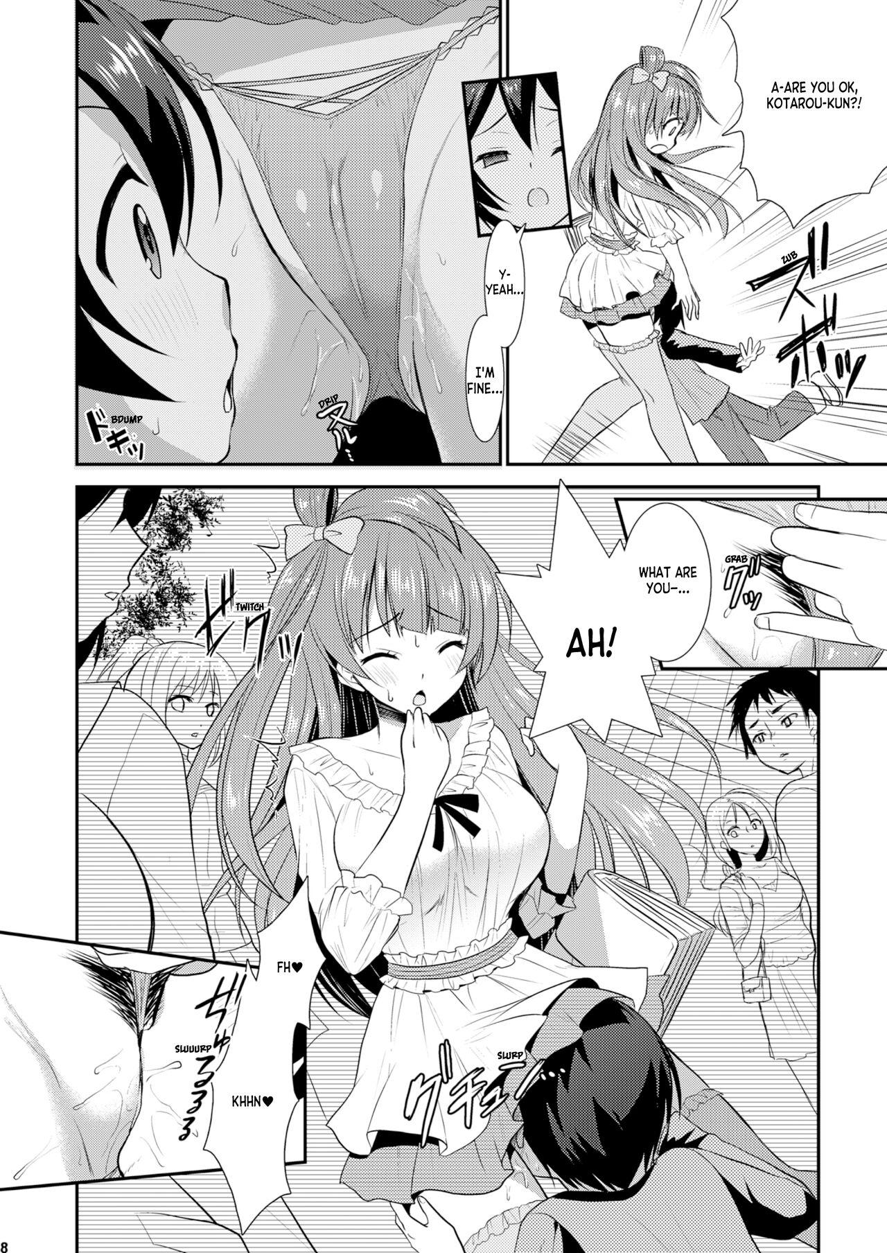 Scissoring Eat Meat Girl 2 - Love live Amadora - Page 8