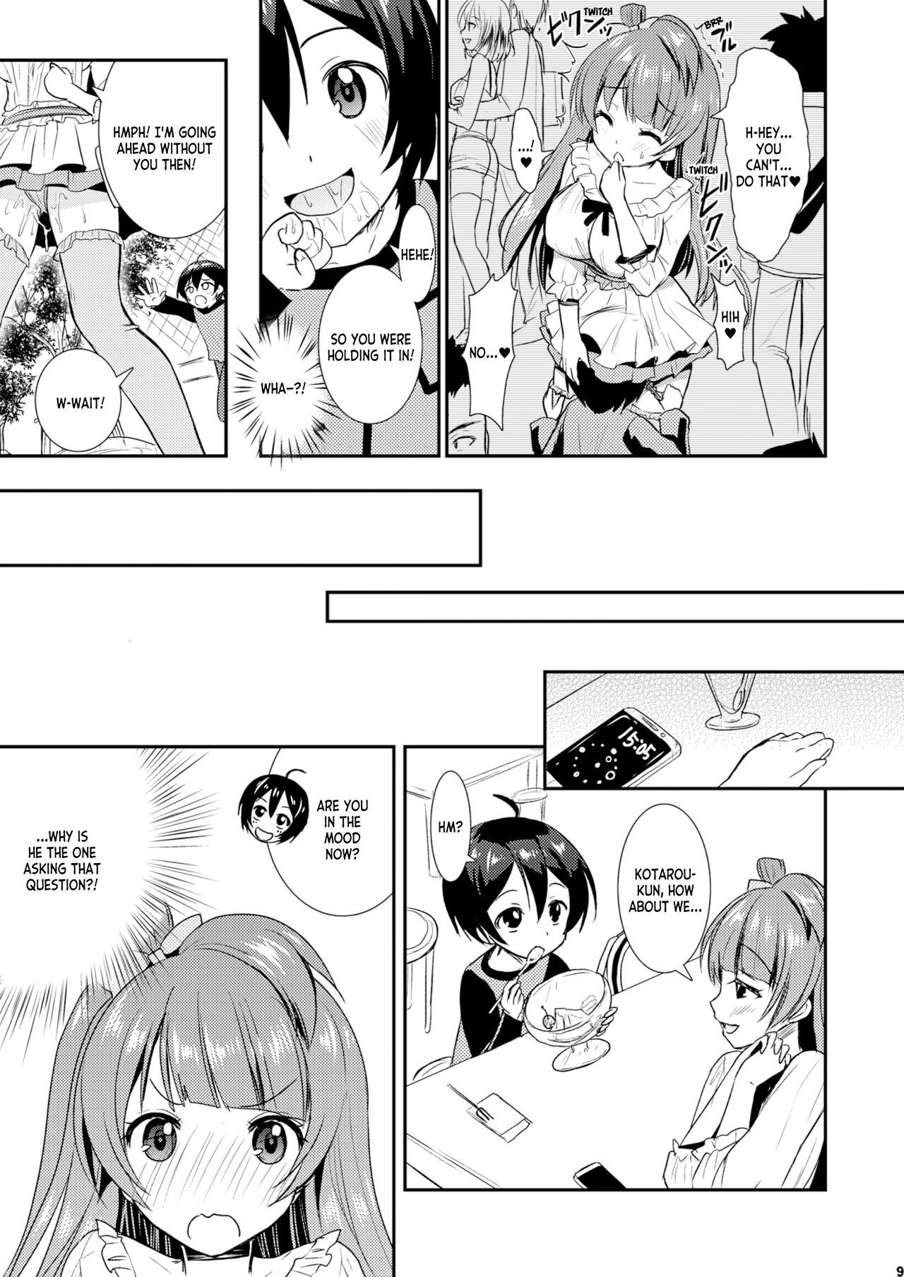 Scissoring Eat Meat Girl 2 - Love live Amadora - Page 9