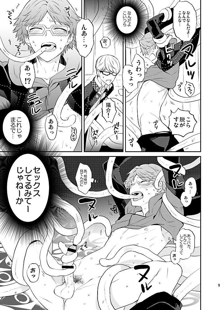 Sologirl Kiri to Himegoto - Persona 4 Orgasmus - Page 8