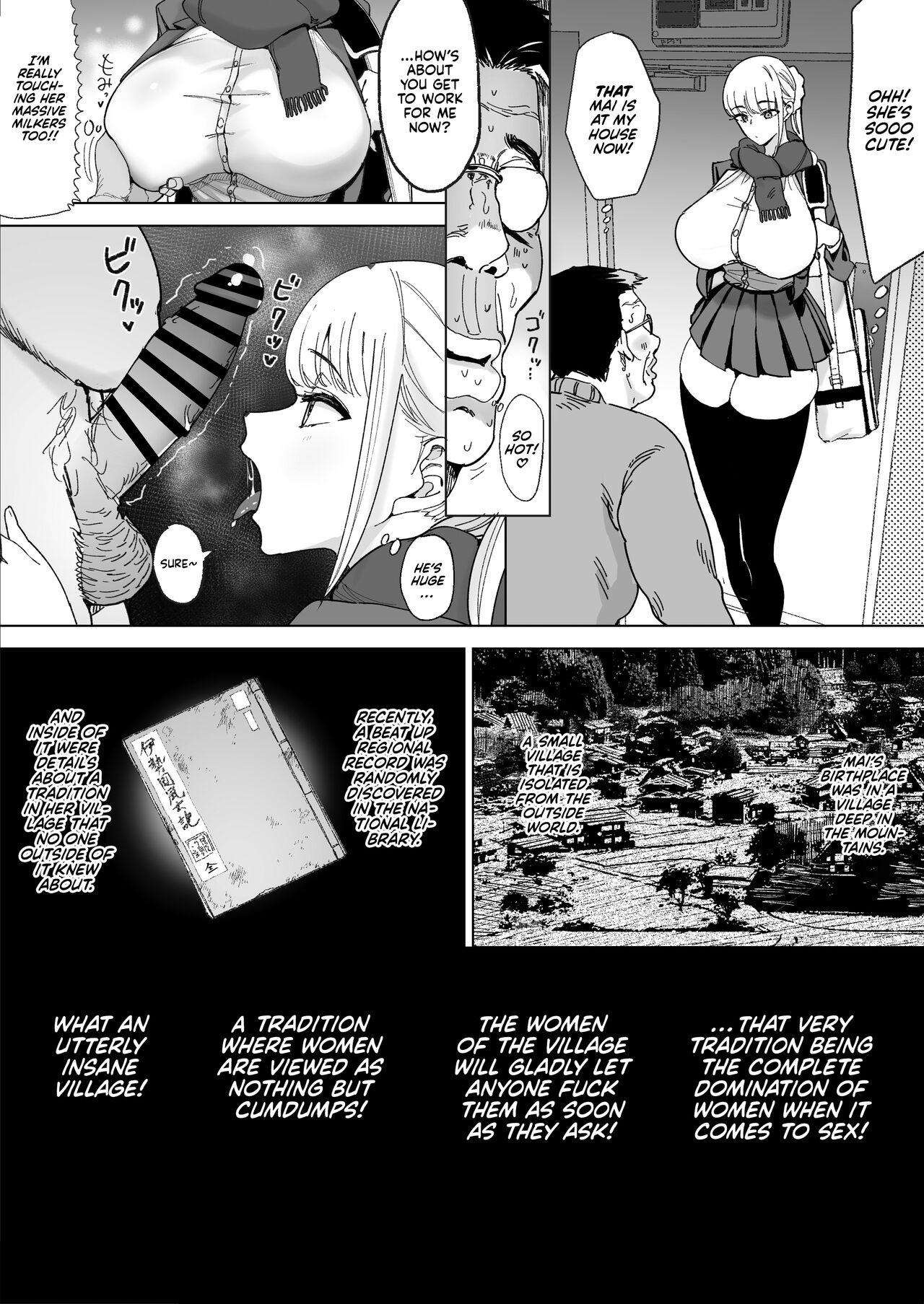 Hot Blow Jobs Ecchi na Fuushuu ga Aru Kaso Shuuraku no Ohanashi 3 | The Story of a Small and Remote Village with a Dirty Tradition 3 - Original Lez - Page 8