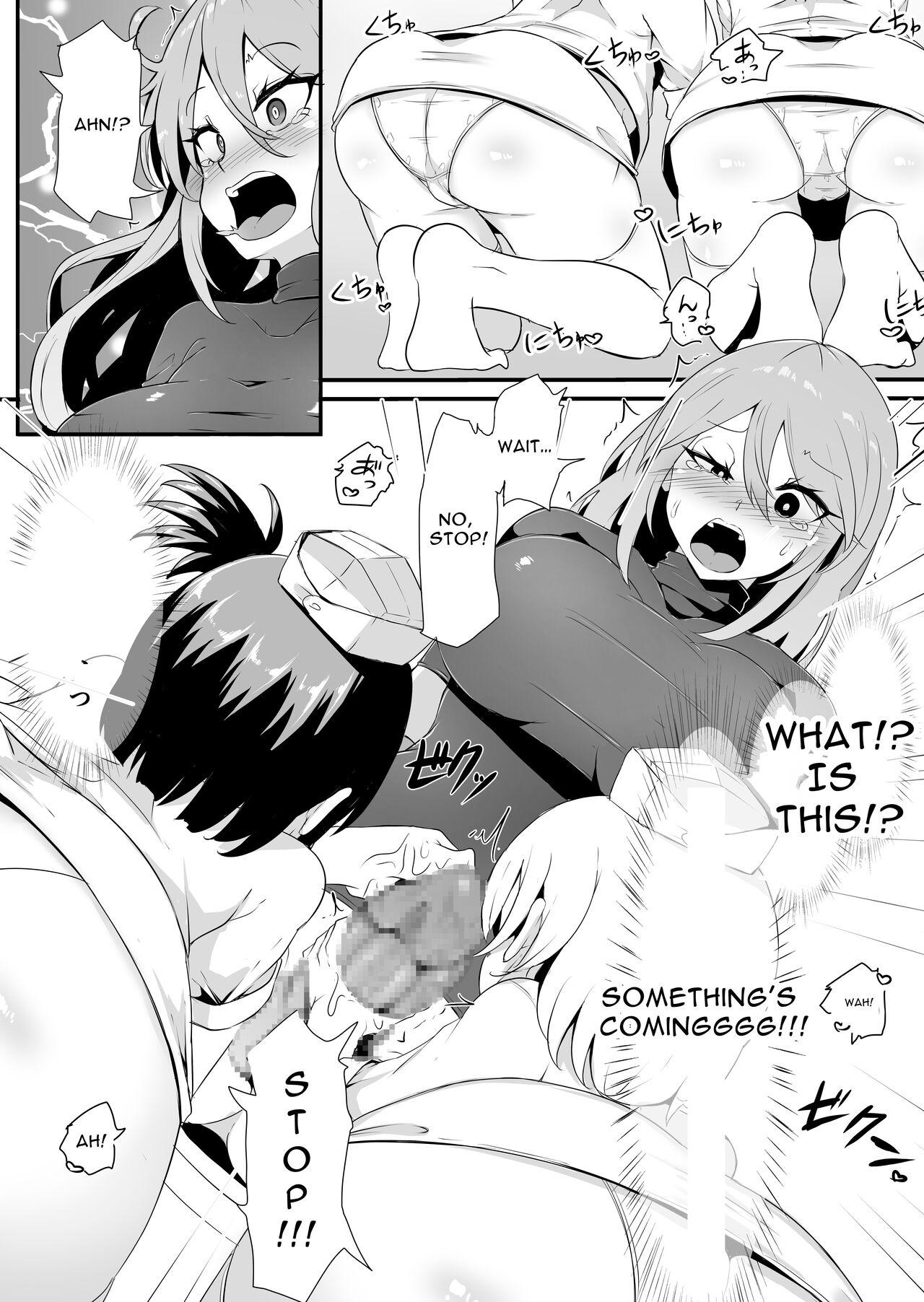 Naked Women Fucking Futanari-ka shite Level o Suwareru Onna Kishi | Futanari Knightess Gets Level Drained - Original Deflowered - Page 10