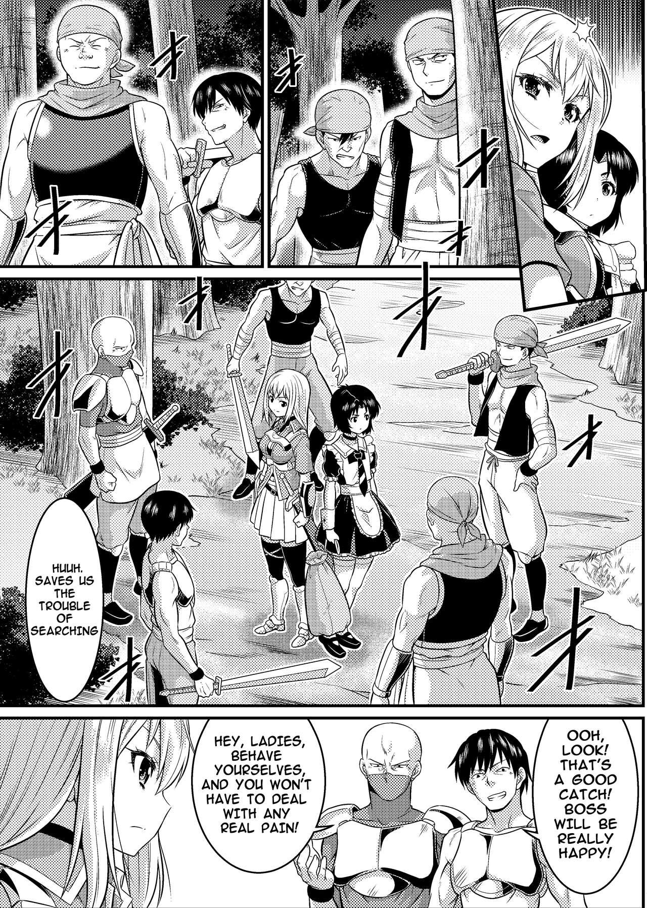 Old And Young TS-kishi to Josou Maid no Daibouken Ch.1 - Original Blonde - Page 9