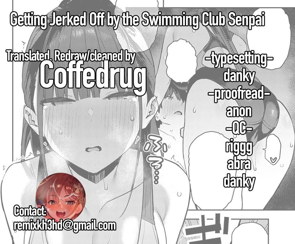 Step Brother Kyouei Senpai ni Nuite morau | Getting Jerked off by the Swimming Club Senpai Naked Sex - Page 38