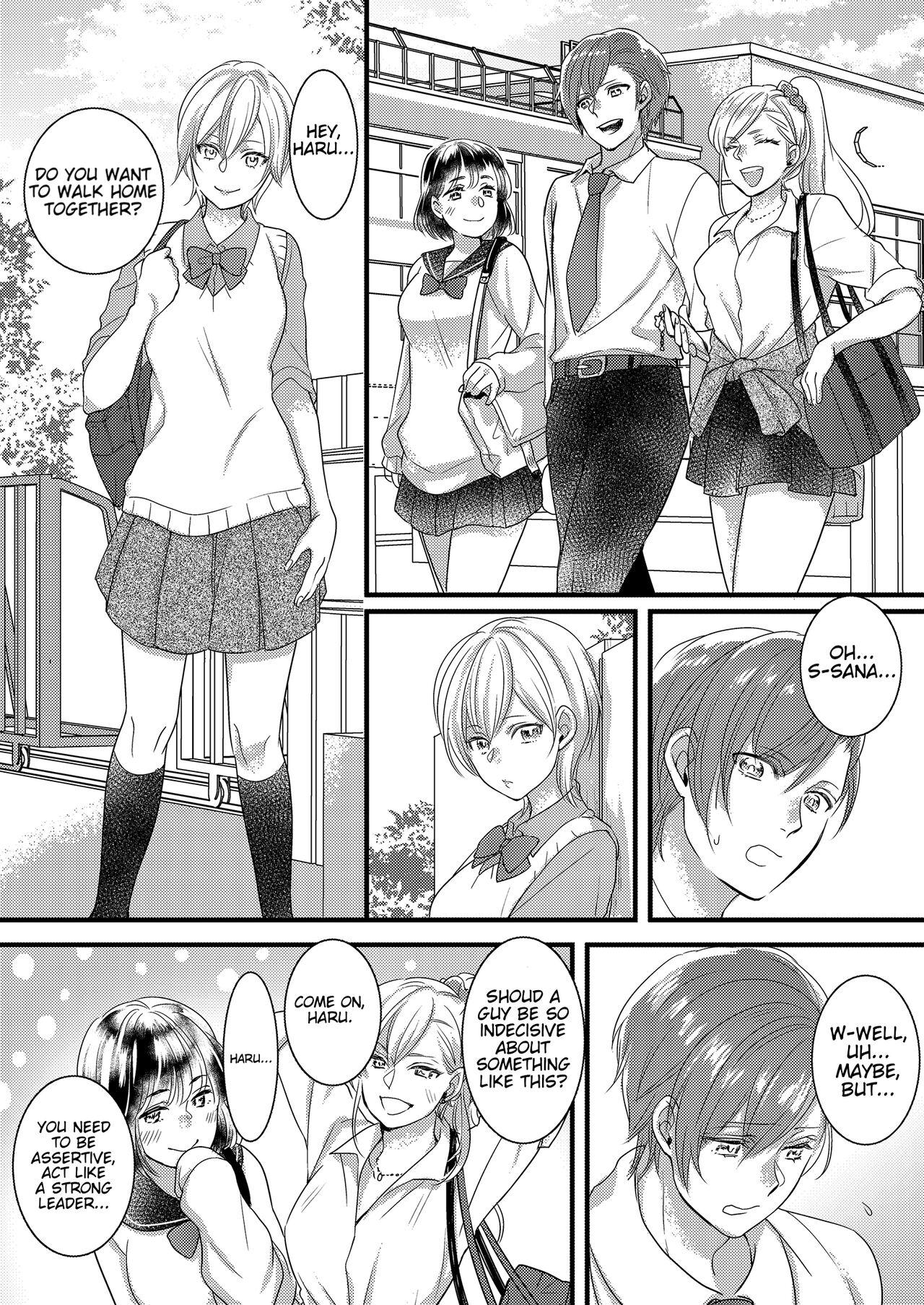 Perverted Haru and Sana ～Love Connected Through Cosplay～ - Original Culo - Page 1