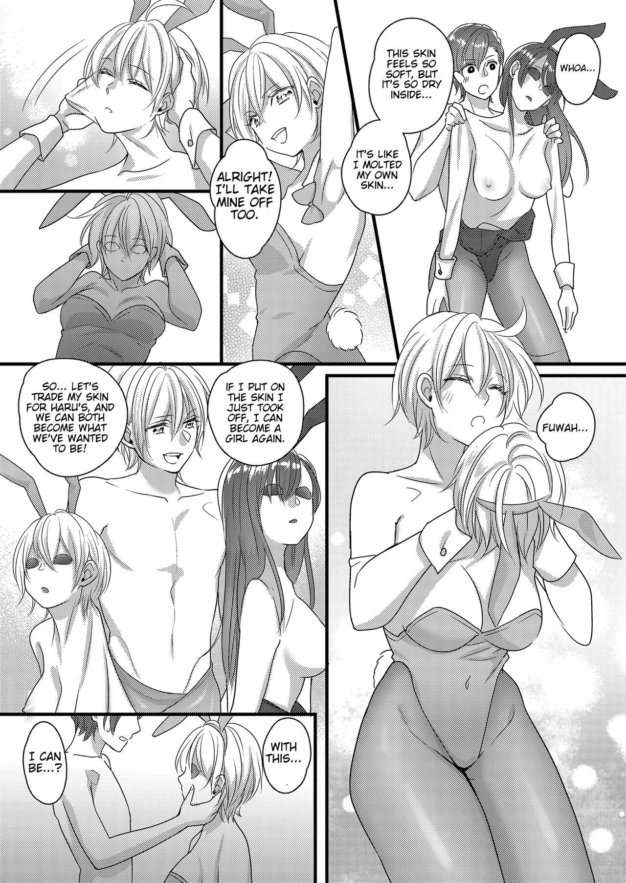 Wet Pussy Haru and Sana ～Love Connected Through Cosplay～ - Original Parody - Page 29